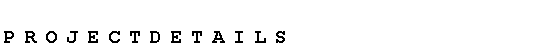 Textfeld: projectdetails